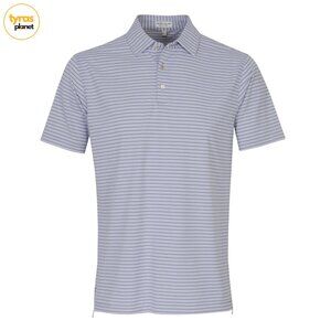 Size XXL - Peter Millar Dellroy Performance Jersey Polo Shirt	- Lavender Fog NEW